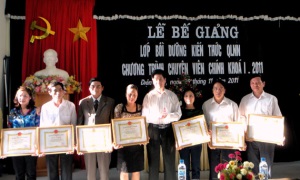 Trường Chính trị tỉnh Điện Biên làm theo lời Bác